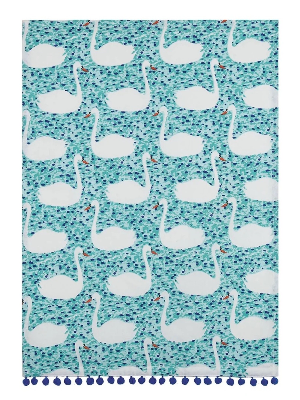 Bouffants & Broken Hearts Swan Lake Tea Towel NWT